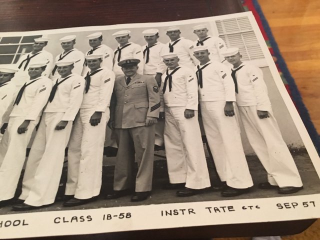 Imperial Beach (IB) Basic Class 1B-58(R) Sep 1957 - Instructor: CTC Tate