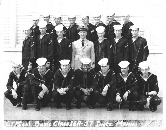 Imperial Beach (IB) Basic Class 16A-57(R) April 1957 - Instructor CTC Mann