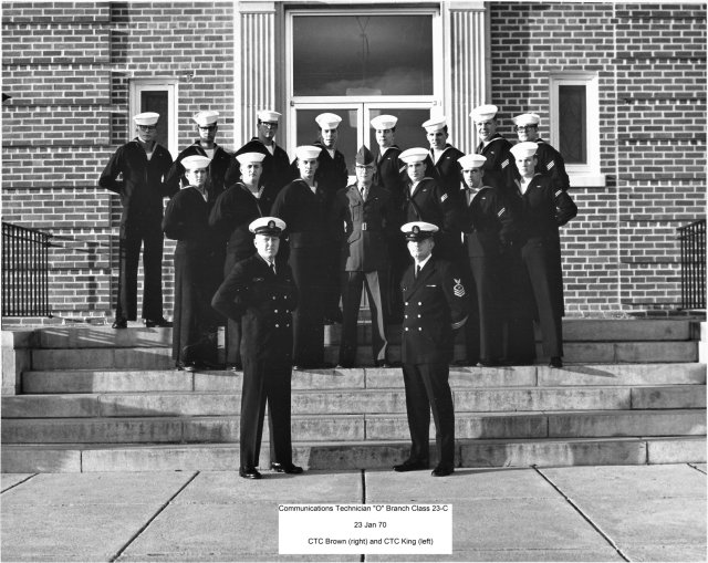 Corry Field CTO A-School Basic class 23-C(O) of January 1970 - Instructors: CTC King/CTC Brown