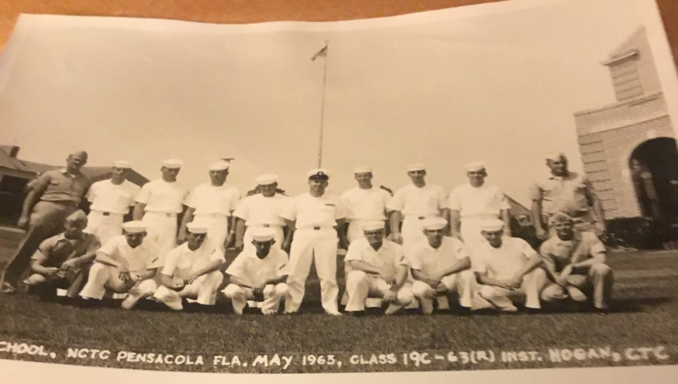 Corry Field CT School CTR Basic A-School Class 19C-63(R) of May 1963 - Instructor: CTC Hogan