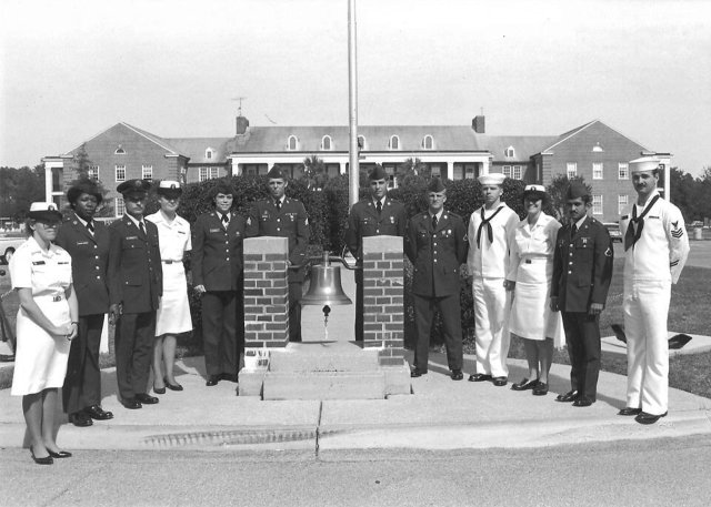 Corry Station CT School CTT Non-Morse circa 1988 - Instructors: CTT1 Carl Breeden and CTT1 Frances Boswell