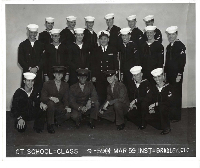 Imperial Beach (IB) Advanced CTO Class 9-59(O) March 1959 - Instructor CTC Bradley